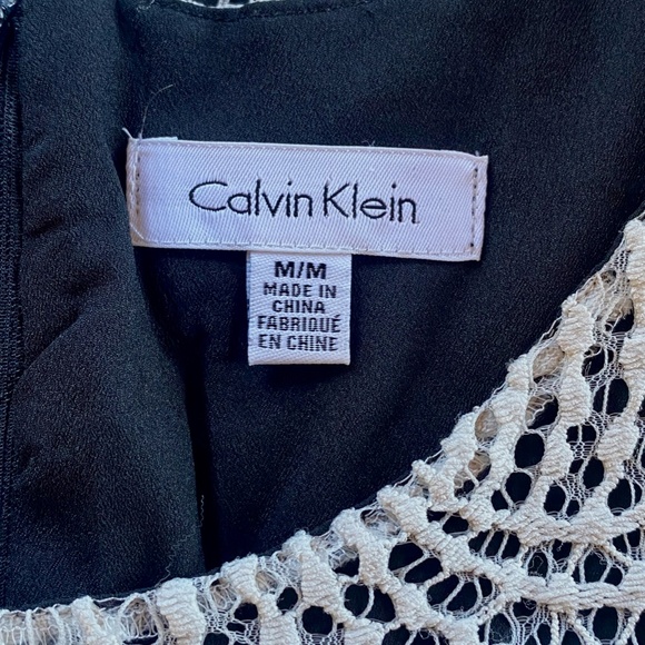 Calvin Klein Crochet Lace Tank Top - Picture 4 of 6